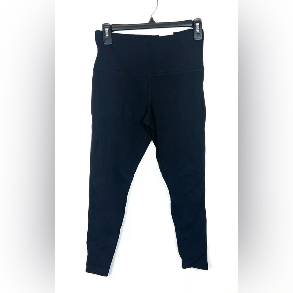 Jockey Women’s Black High Rise Cropped Activewear Capri Pants Size Small